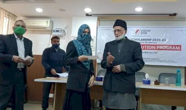 Human Welfare Foundation distributed UG-PG scholarship to 500 students.