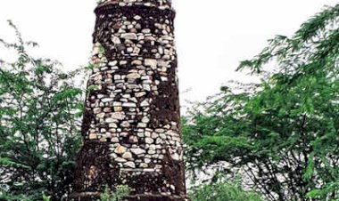 Mughal era 'minars' and 'sarai quila' discovered on the road to Ajmer.